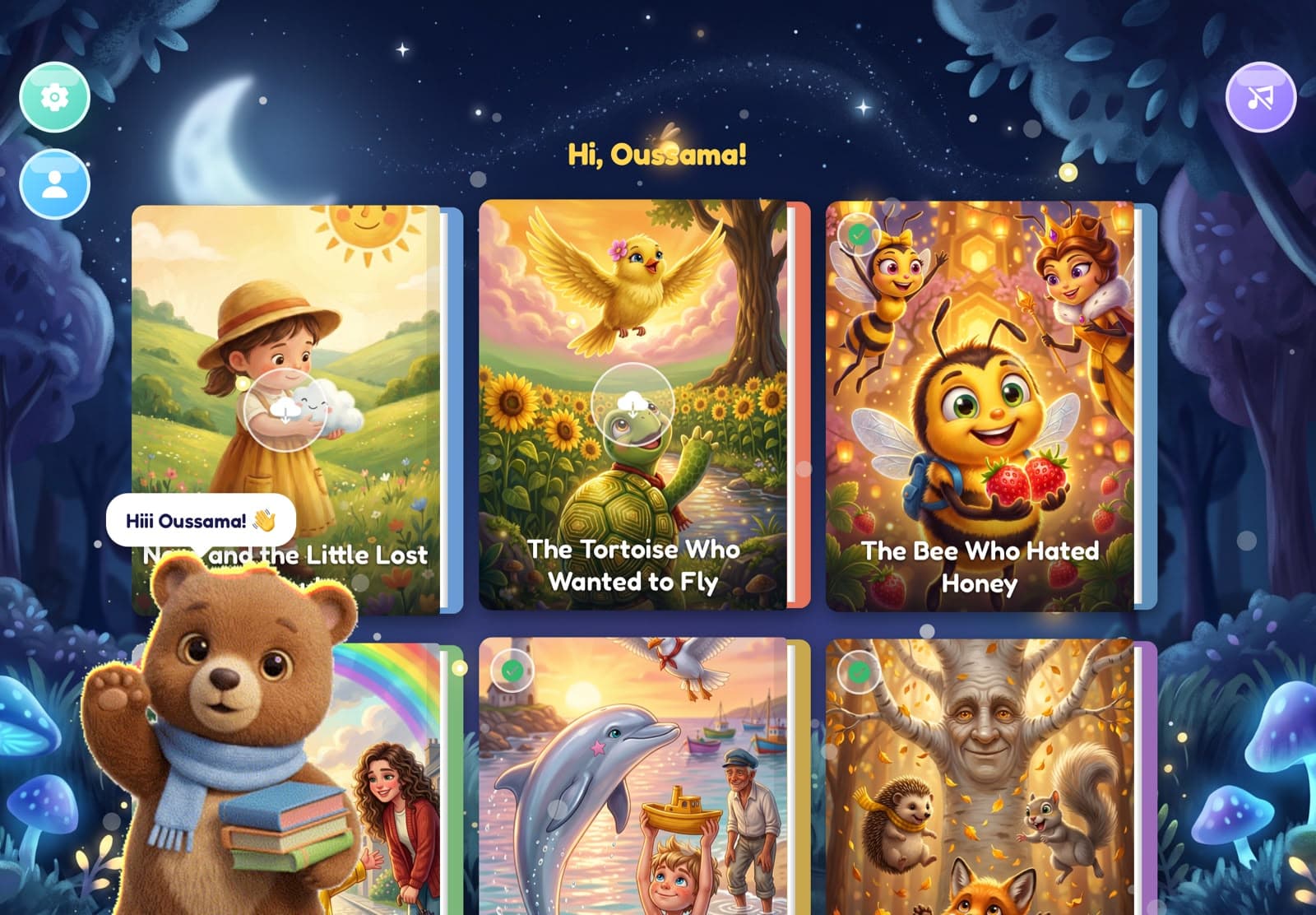 Pillow Tales app screenshot 2